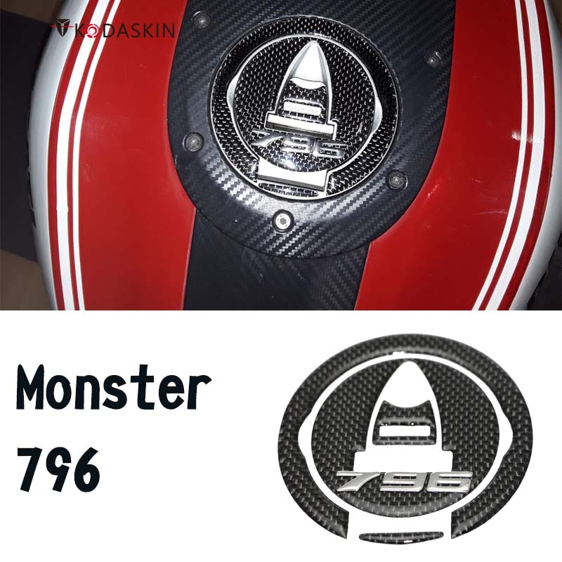 KODASKIN  ȣ  ī 3D  ĸ Ŀ ADESIVI 3D CARBONIO PROTEZIONE MOTO fit for DUCATI Monster 796